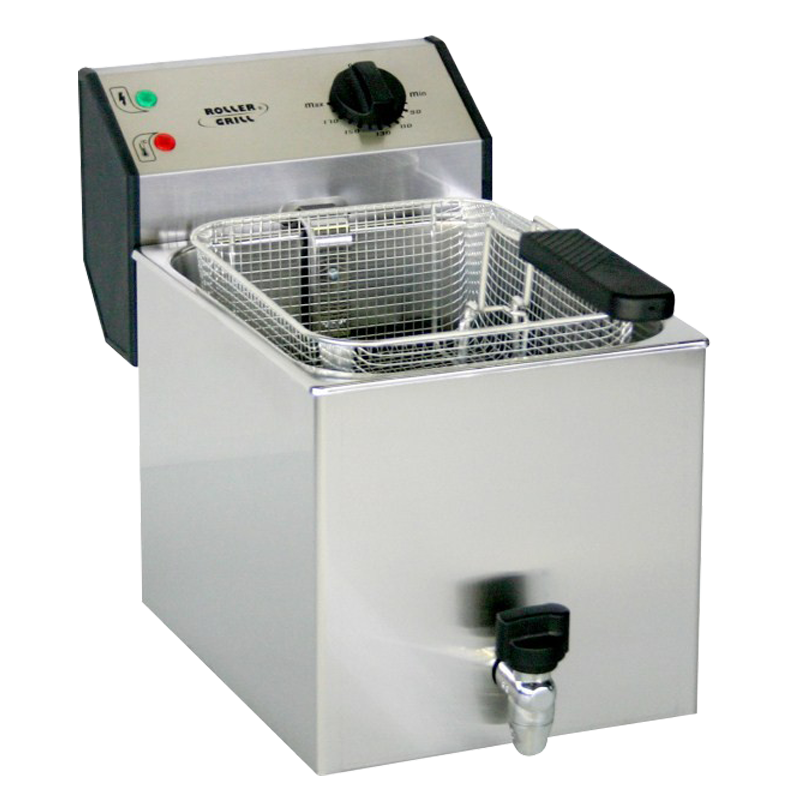 Roller Grill FD 80 R Single Fryer 8L With Draining Device