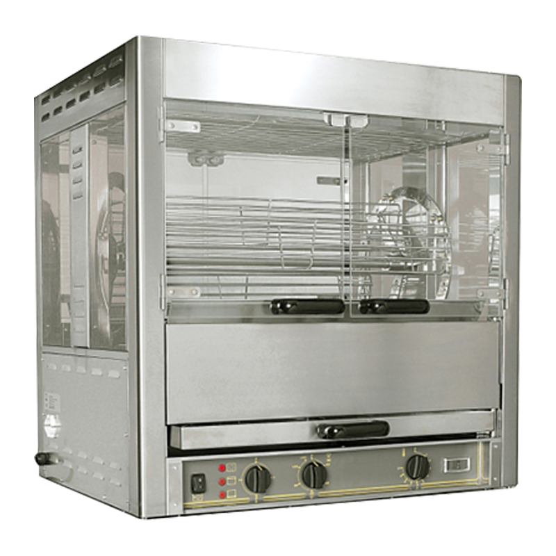 Roller Grill RBE 25 Panoramic Rotisserie With 5 Swings