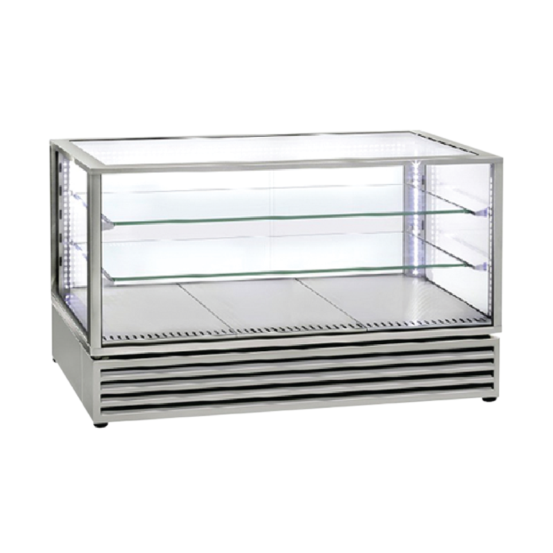 Roller Grill CD 1200 Ventilated & Refrigerated Display Double Glazed - 3 GN 1/1