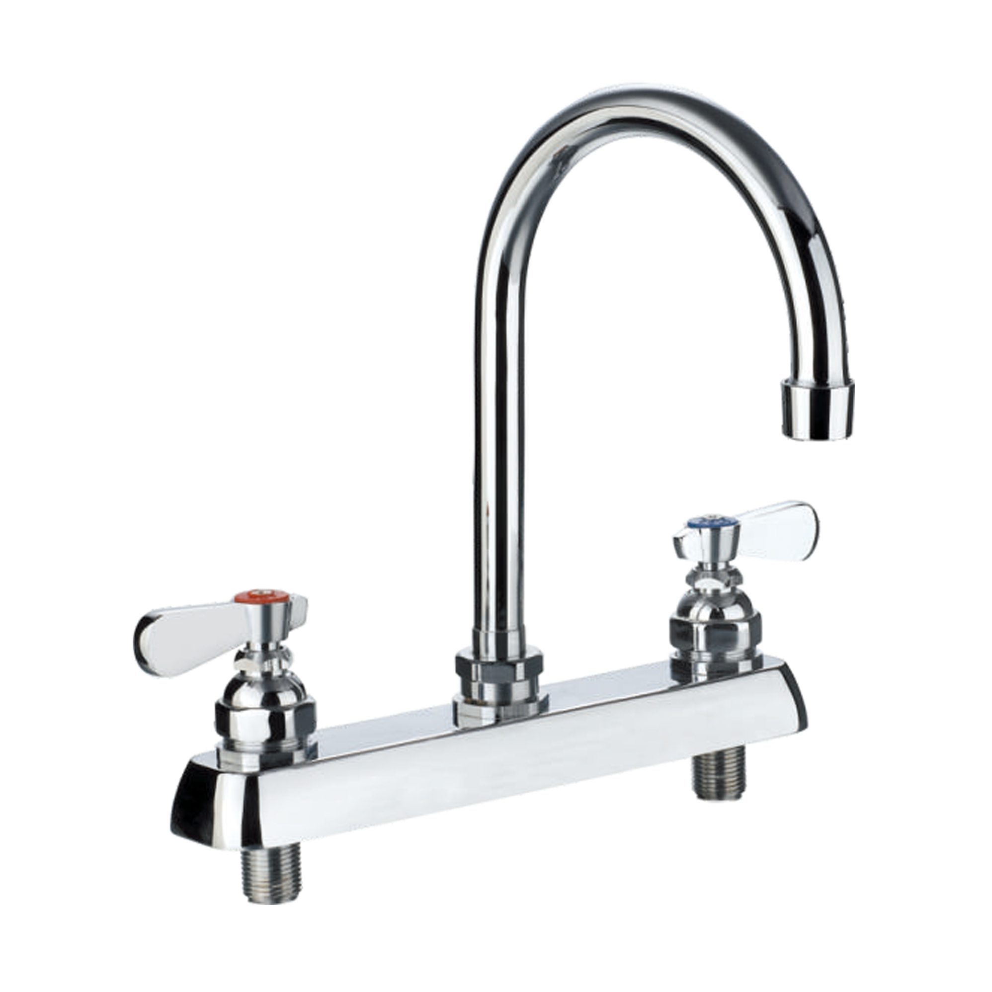 Top-rinse 9810-P3 Double workboard faucet